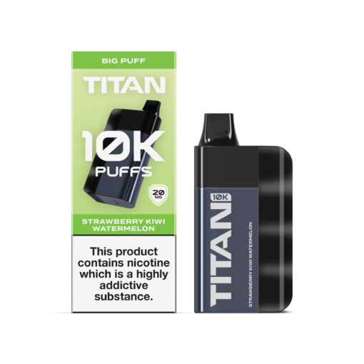 Strawberry Kiwi Watermelon by Titan 10K | 10,000 Puff
