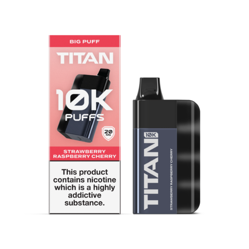 Strawberry Raspberry Cherry by Titan 10K | 10,000 Puff