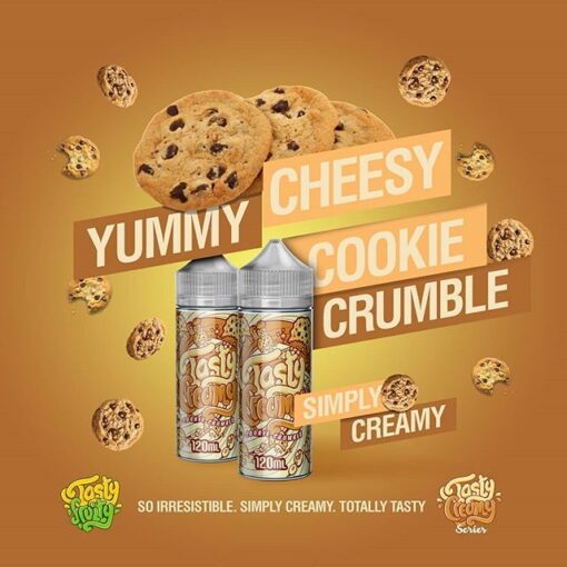Cookie Crumble By Tasty Creamy | 100ml Shortfill - Image 2