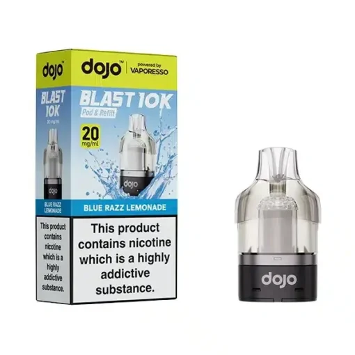 Blue Razz Lemonade by Dojo Blast 10K Prefilled Pod | 10'000 Puff