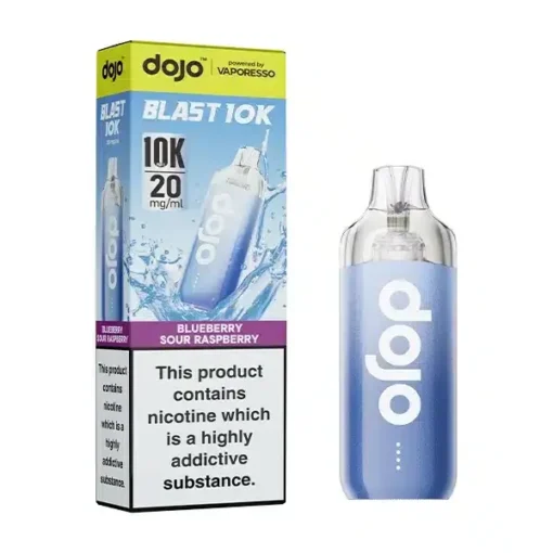 Blueberry Sour Raspberry by Dojo Blast 10K Pod Replacement Disposable Vape | 10'000 Puff