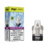 Blueberry Sour Raspberry by Dojo Blast Prefilled Pod | 10,000 Puff