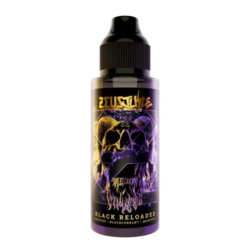 Black Reloaded by Zeus Juice | 100ml Shortfill