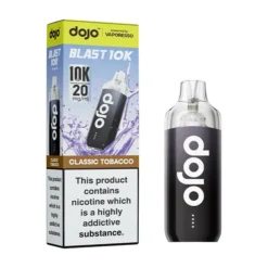 Classic Tobacco by Dojo Blast 10K Pod Replacement Disposable Vape | 10'000 Puff