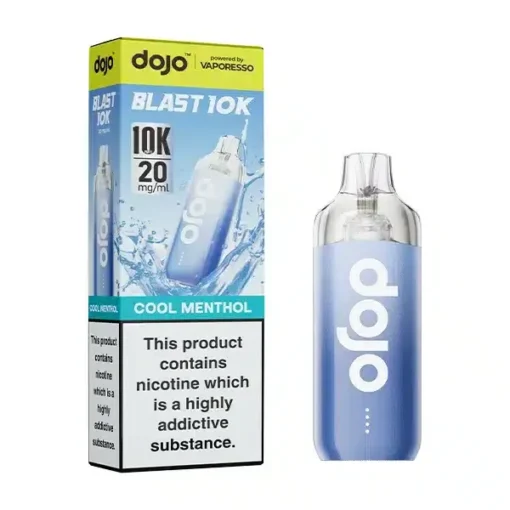 Cool Menthol by Dojo Blast 10K Pod Replacement Disposable Vape | 10'000 Puff