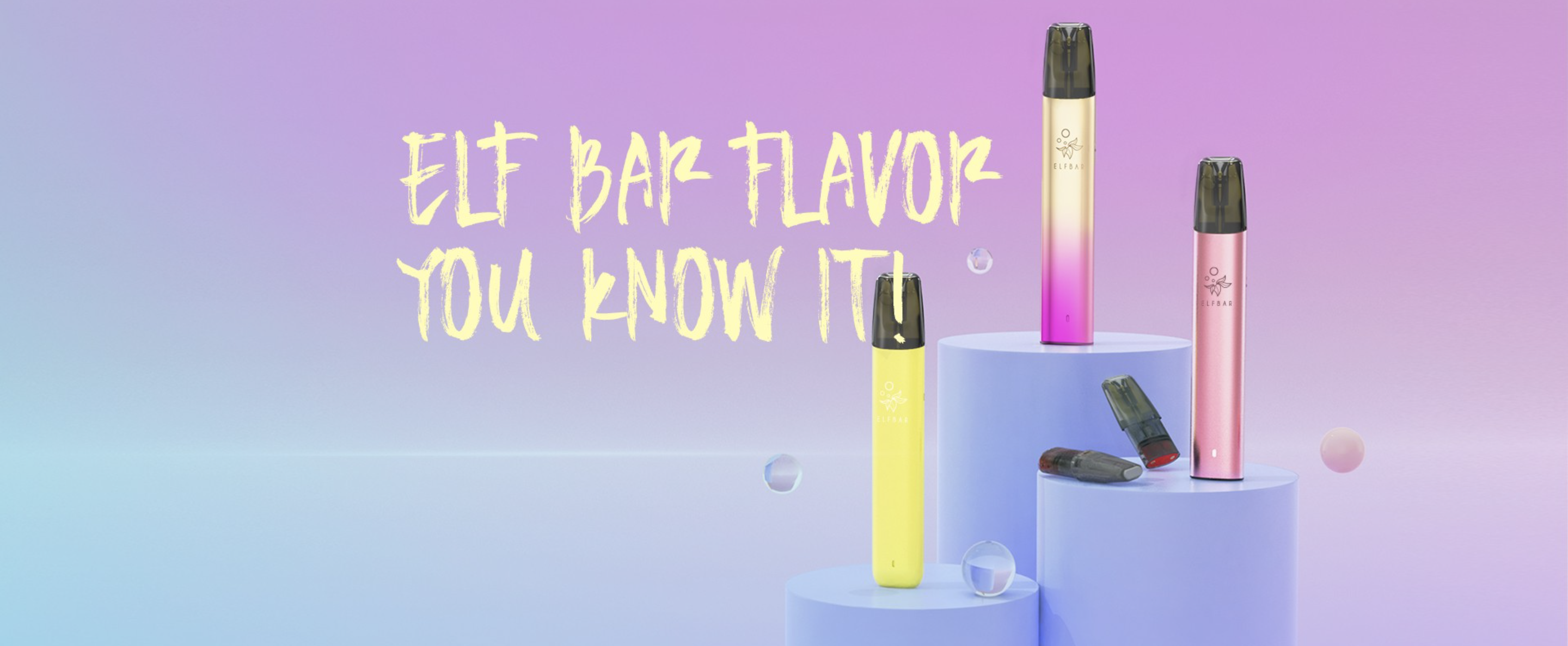 Elf Bar P1 Pods Banner