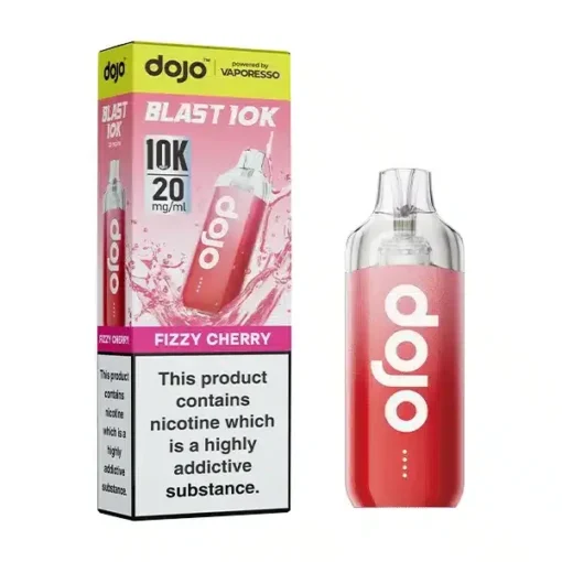Fizzy Cherry by Dojo Blast 10K Pod Replacement Disposable Vape | 10'000 Puff