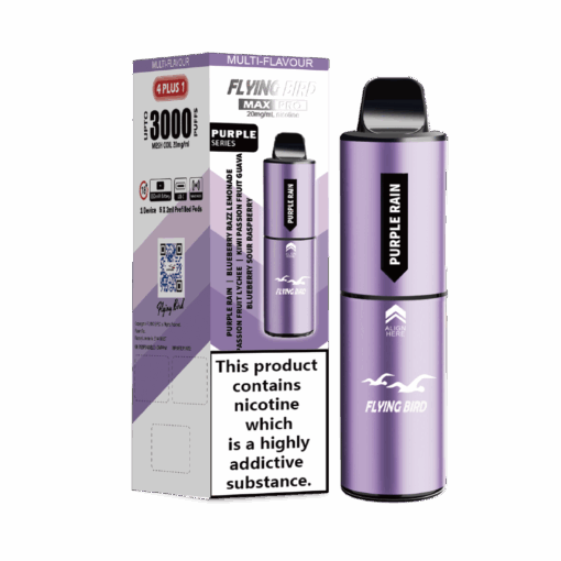 Purple Series by Flying Bird Max Pro 3000 Puff
