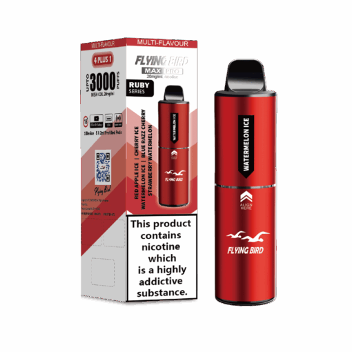 Ruby Series by Flying Bird Max Pro 3000 Puff