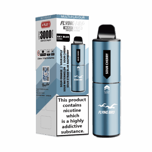 Sky Blue Series by Flying Bird Max Pro 3000 Puff