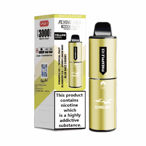 Yellow Series by Flying Bird Max Pro 3000 Puff