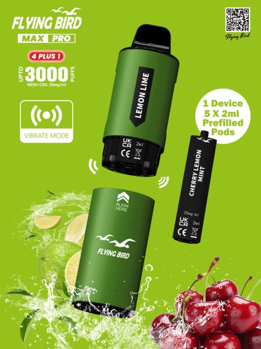 Green Series by Flying Bird Max Pro 3000 Puff - Image 3