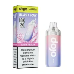 Juicy Peach by Dojo Blast 10K Pod Replacement Disposable Vape | 10'000 Puff