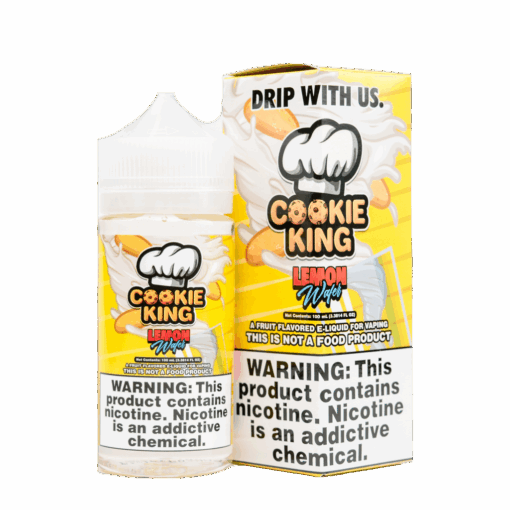 Lemon Wafer by Cookie King | 100ml Shortfill