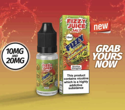 Lychee Lemonade by Fizzy Juice Salt 10ml