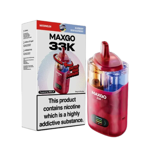 RELX MaxGo Combo 33K Prefilled Pod Vape Kit