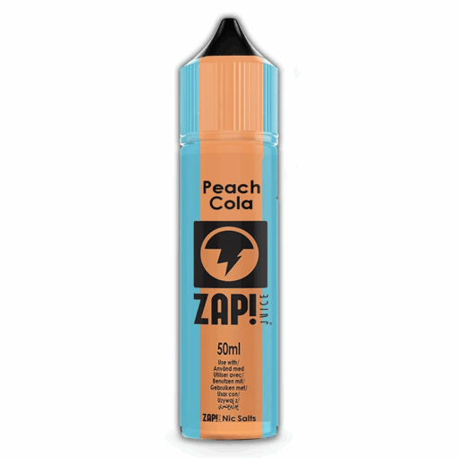 Peach Cola by Zap Juice | 50ml Shortfill