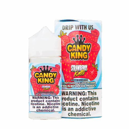 Strawberry Rolls by Candy King | 100ml Shortfill