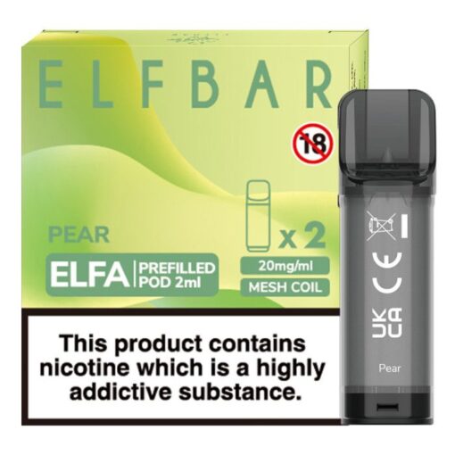 Pear ELFA Pods by Elf Bar | Pre-filled Pods