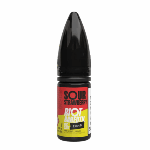 Sour Strawberry by Riot Squad BAR EDTN Nic Salts 10ml